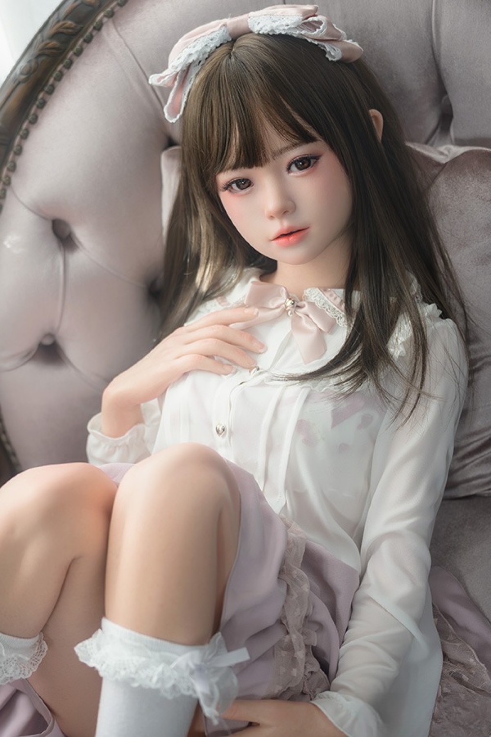 FUDOLL 145cm AAカップ #小燕 リアル口腔 開閉機能可能 ボディー材質選択可能 掲載画像はフルシリコン製ラブドール