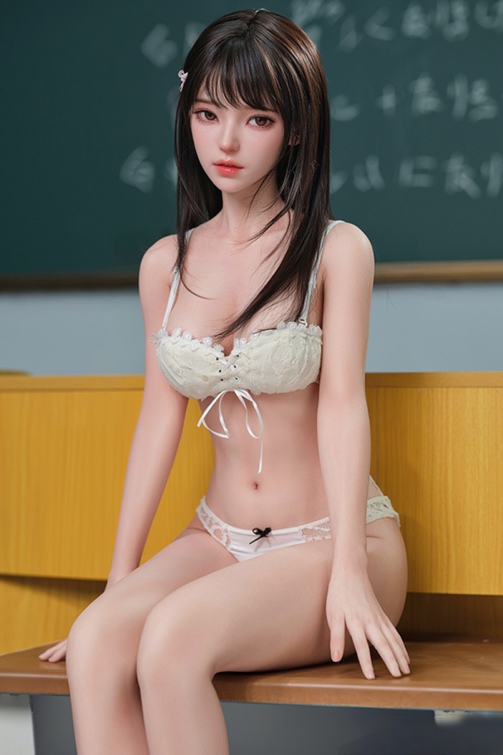 HSDOLL 142cm Cカップ M2ヘッド 軽量19.5kg フルシリコン製ラブドール プロモーション画像と同じ衣装が無料で付属します