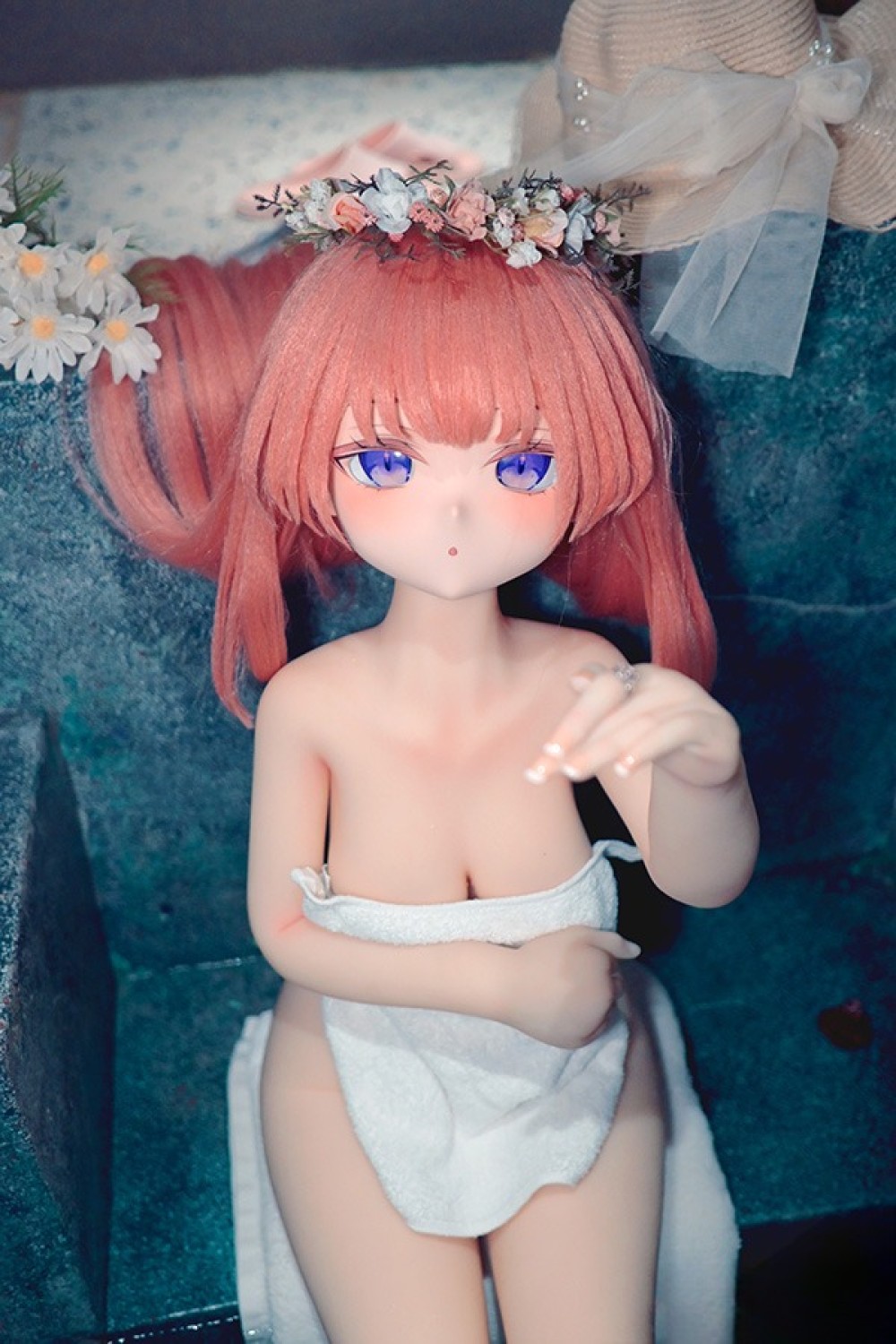 羊角社Doll 132cm バスト大 #B02 ルルムヘッド 手描きメイク ソフトビニール製ヘッド+S-TPE製ボディラブドール