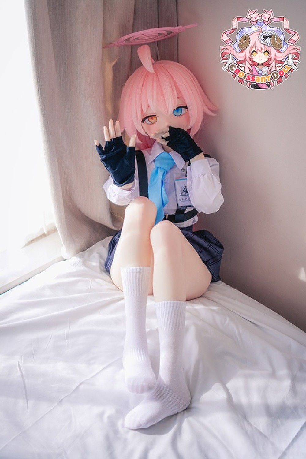 羊角社Doll 141cm AAカップ 星野ヘッド 手描きメイクソフトビニール製ヘッド+S-TPE製ボディラブドール