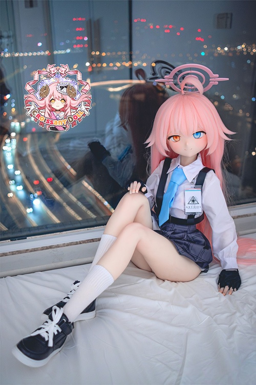 羊角社Doll 141cm AAカップ 星野ヘッド 手描きメイクソフトビニール製ヘッド+S-TPE製ボディラブドール