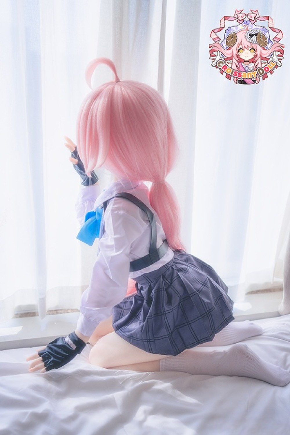 羊角社Doll 141cm AAカップ 星野ヘッド 手描きメイクソフトビニール製ヘッド+S-TPE製ボディラブドール