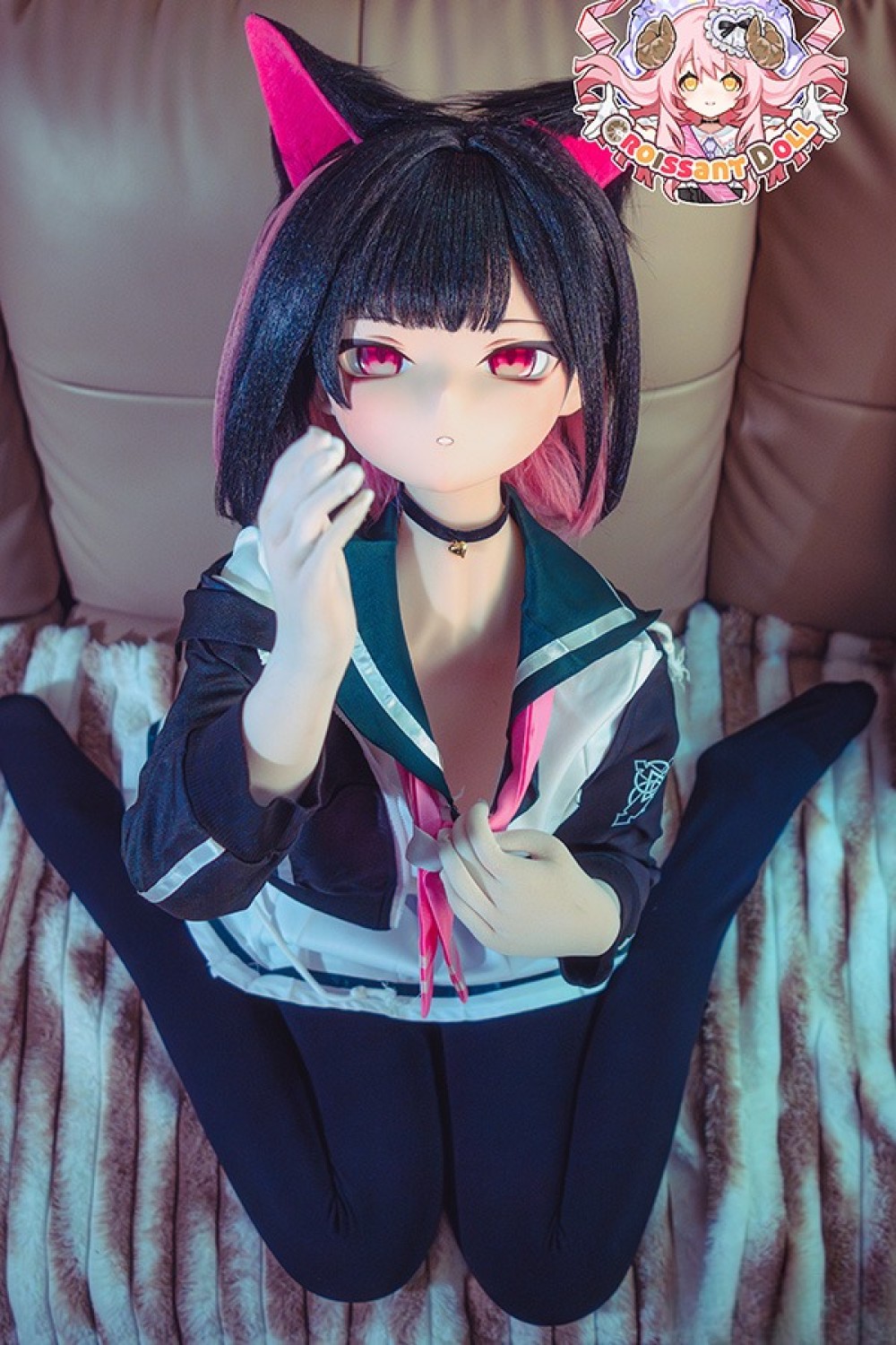 羊角社Doll 155cm AAカップ #B04 杏山和莎ヘッド 手描きメイク ソフトビニール製ヘッド+S-TPE製ボディラブドール