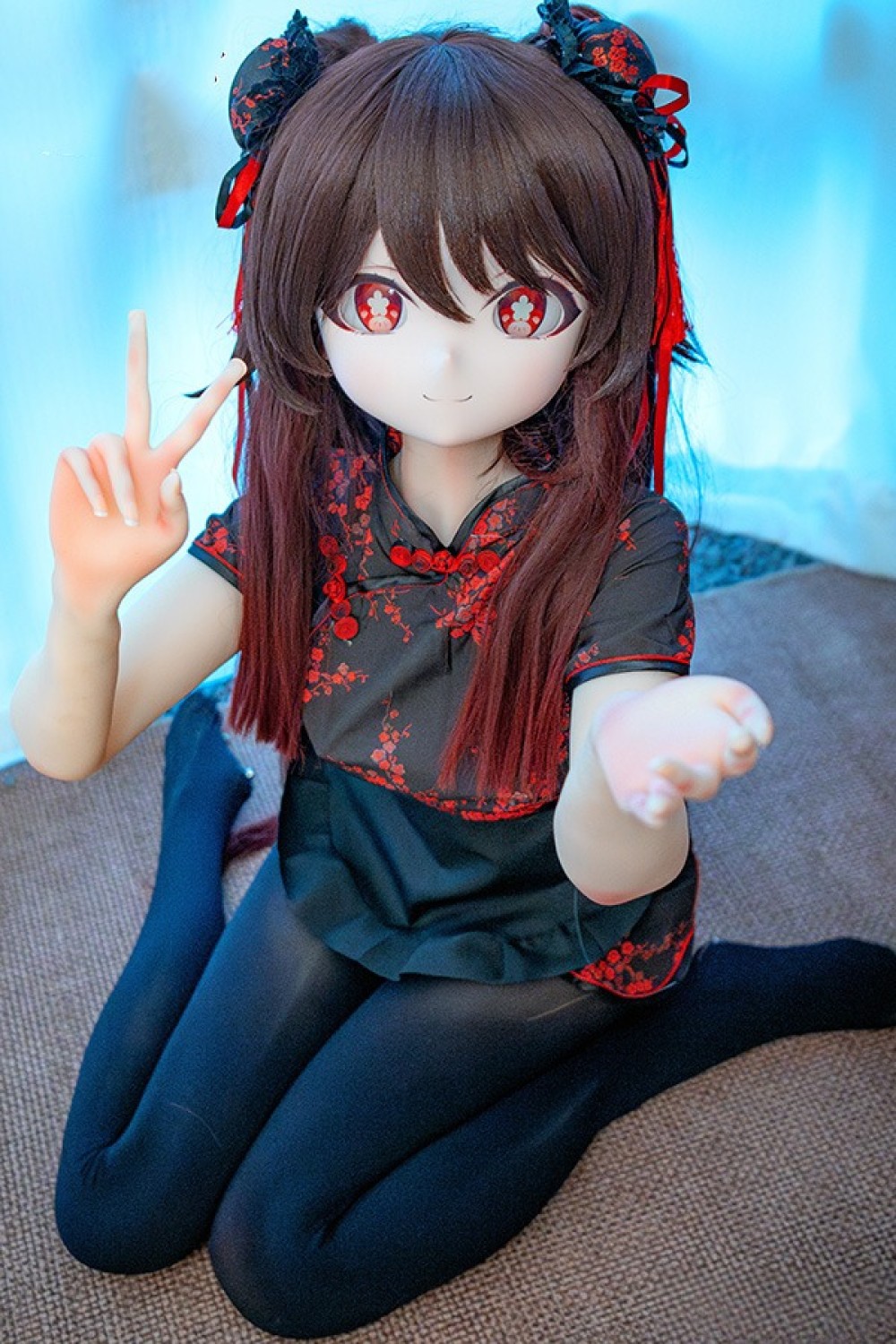【即納・国内発送・送料無料】Irokebijin 色気美人 110cm-ボテ腹 バスト平 Hina オーラル可能 S-TPE製ラブドール