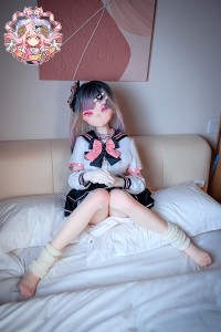 羊角社Doll 155cm Plus バスト大 #B04 芙芙ヘッド 手描きメイク ソフトビニール製ヘッド+S-TPE製ボディラブドール