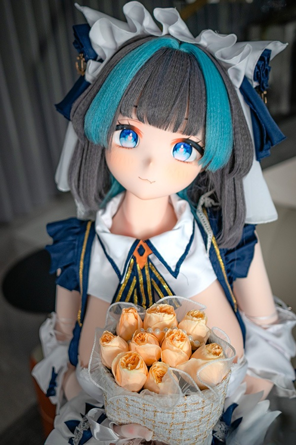 羊角社Doll 165cm バスト大 #B03 柴郡ヘッド 手描きメイク ソフトビニール製ヘッド+S-TPE製ボディラブドール