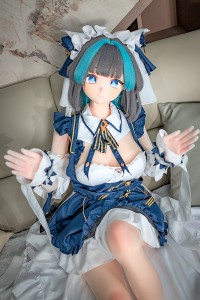 羊角社Doll 165cm バスト大 #B03 柴郡ヘッド 手描きメイク ソフトビニール製ヘッド+S-TPE製ボディラブドール