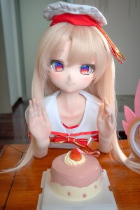 羊角社Doll 141cm AAカップ 伊莉雅（Yiliya）ヘッド 手描きメイク ビニール製ヘッド+S-TPE製ボディラブドール