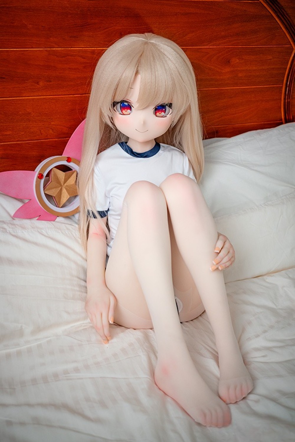 羊角社Doll 141cm AAカップ 伊莉雅（Yiliya）ヘッド 手描きメイク ビニール製ヘッド+S-TPE製ボディラブドール