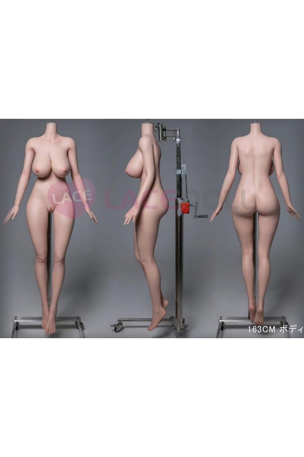 LACE DOLL 168cm Dカップ 晨露（Chenglu）ヘッド及びボディー材質選択可能 掲載画像は フルシリコン製ラブドール
