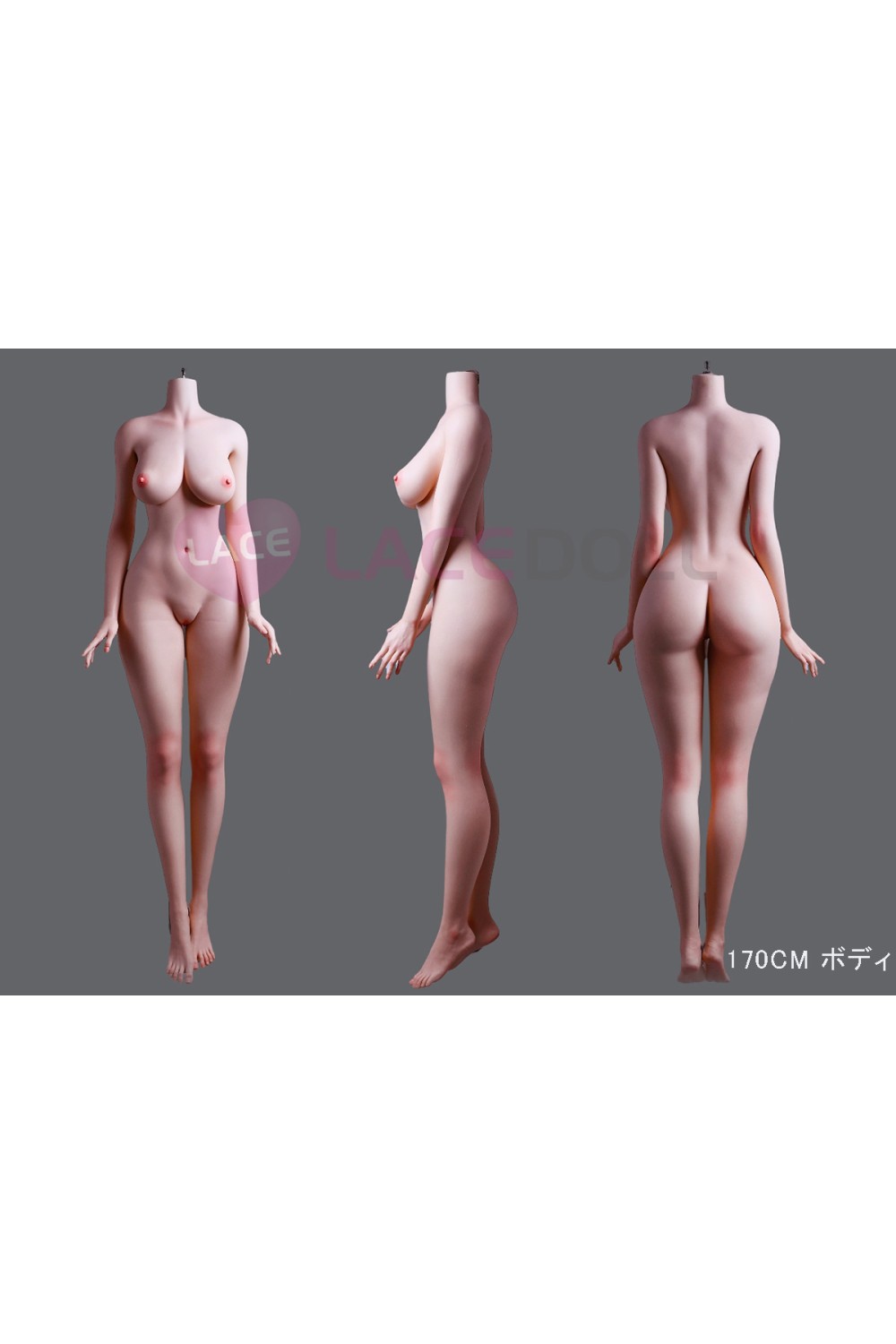 LACE DOLL 168cm Dカップ 晨露（Chenglu）ヘッド及びボディー材質選択可能 掲載画像は フルシリコン製ラブドール