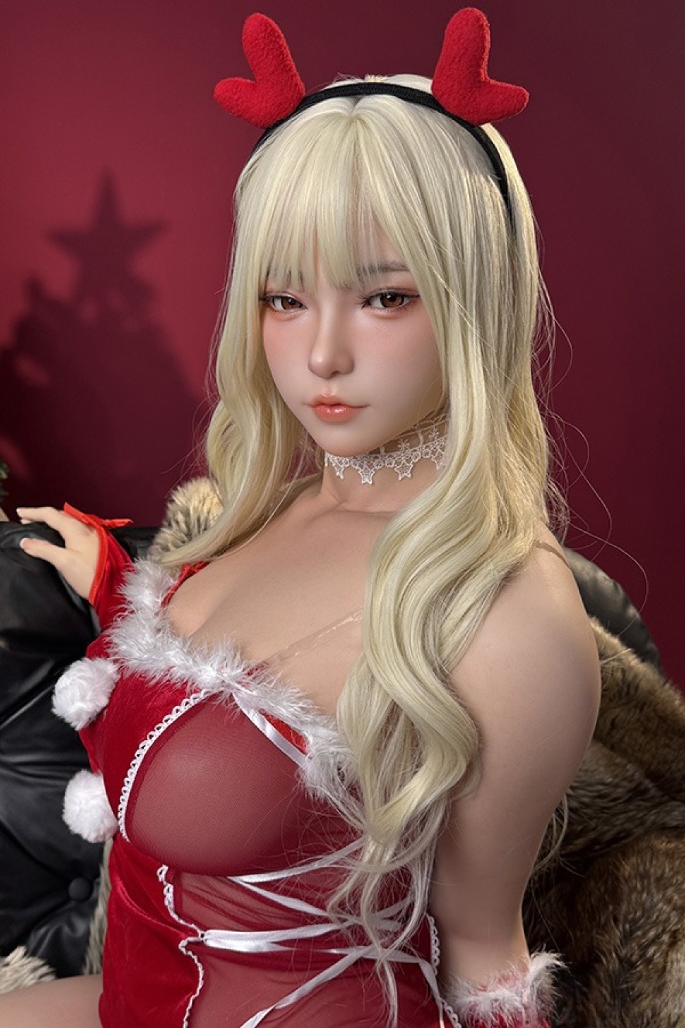 Doll Senior 160cm Dカップ #29水尺葵（Aoi）オーラル機能+口開閉機能あり+模擬口腔付き 掲載画像はフルシリコン製ラブドール