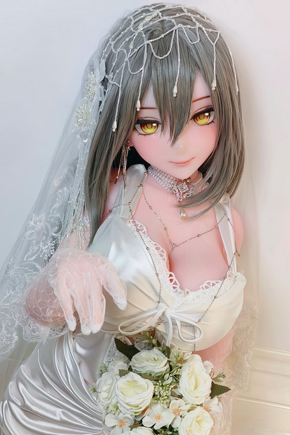 ElsaBabe 148cm L AHR019 水田新奈 フルシリコン製ラブドール