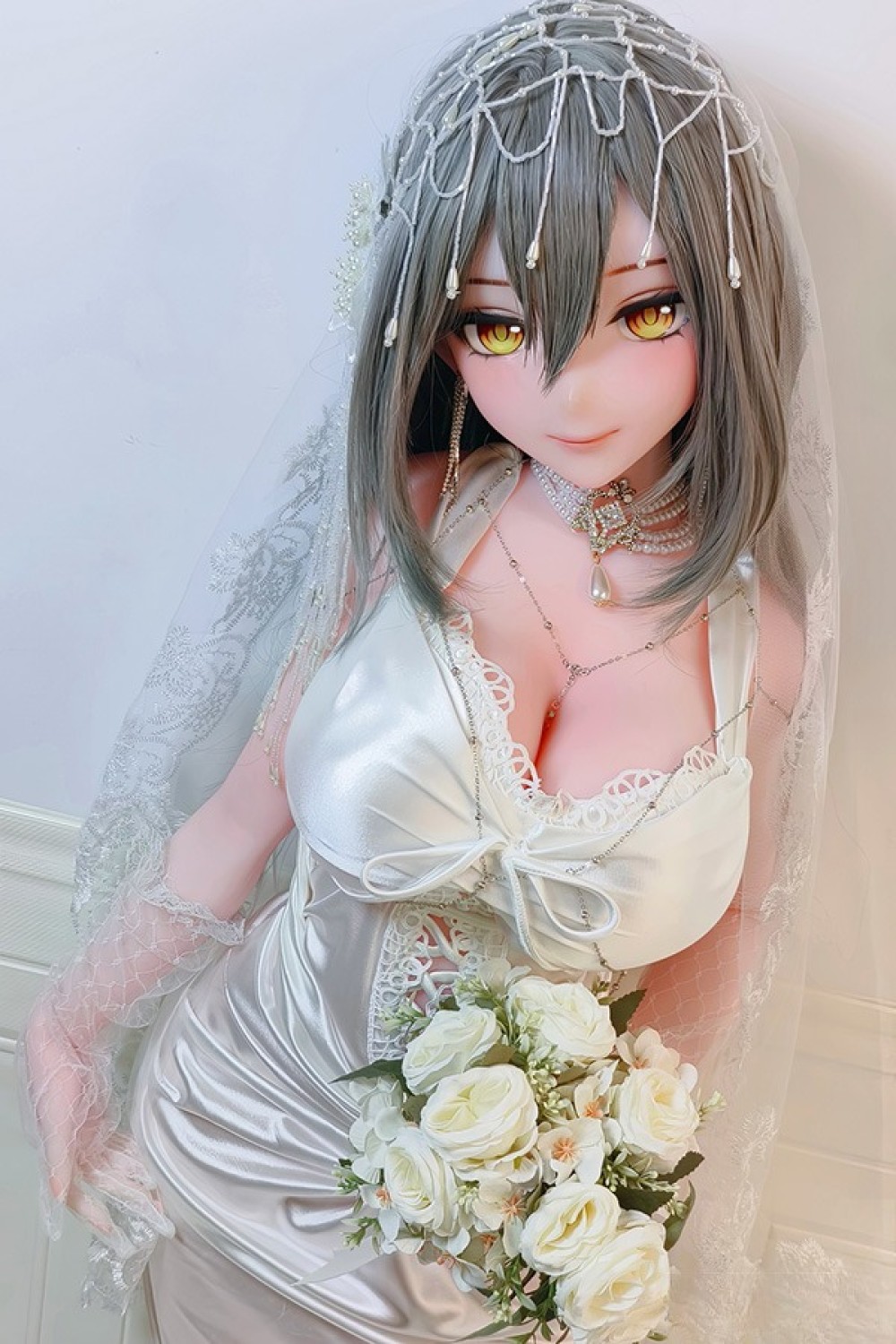 ElsaBabe 148cm L AHR019 水田新奈 フルシリコン製ラブドール