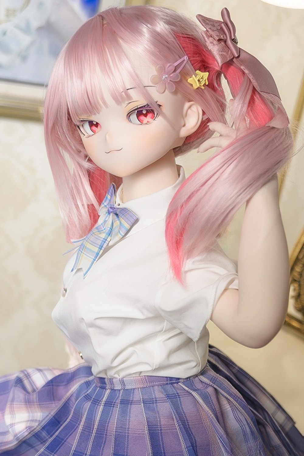 MW Girl 魔物姫 ヘッド単体 専用ページシリコン製 頭部単体 ウィッグ付属 アニメドール カスタマイズオーダー