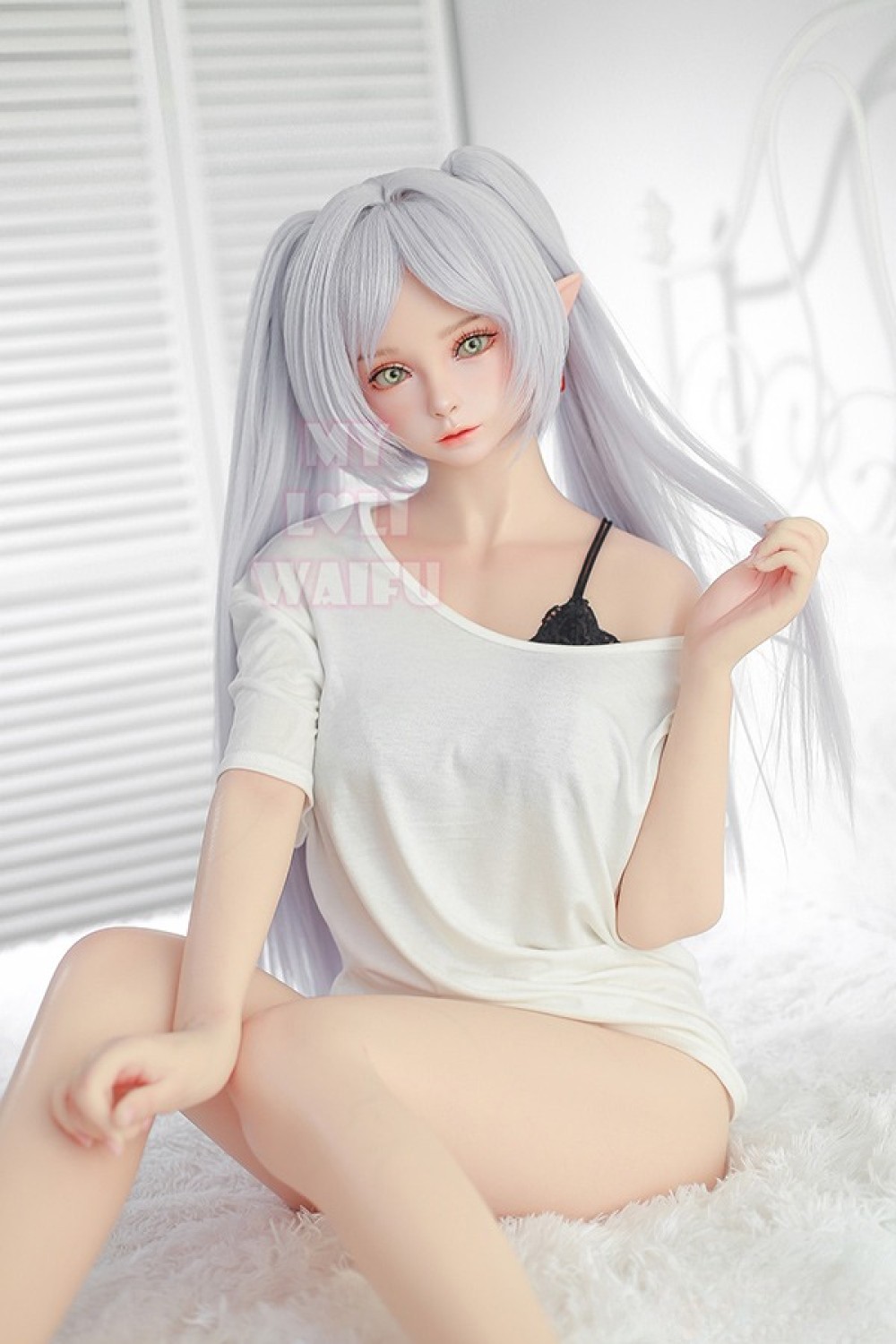 My Loli Waifu 略称MLW 150cm Bカップ #118B Hikari(ヒカリ)頭部 エルフ耳 メイク選択可能 掲載画像は フルシリコン製ラブドール