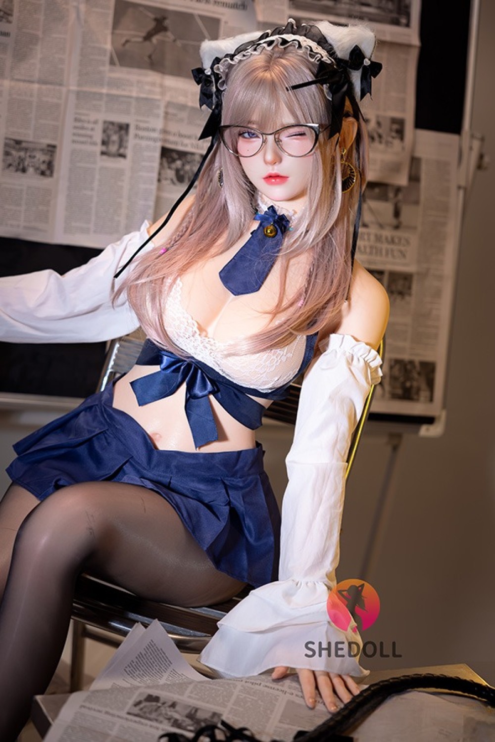 SHEDOLL 168cm Dカップ 江小婉（Jiangxiaowan）3.0ヘッド 及びボディー材質選択可能 掲載画像は ROS口開閉機能付き まぶたの開閉機能可能 フルシリコン製ラブドール