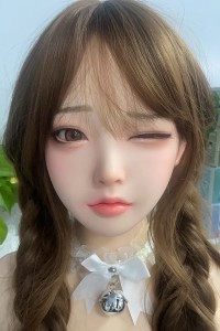 Real Girl L1ヘッド 高級職人メイク シリコン材質 M16ジョイント フェイシャルEX機能選択可能 ROS口開閉機能付き ヘッド単体ラブドール