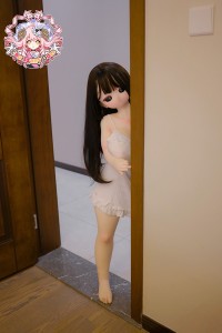 羊角社Doll 128cm バスト大 ##B06 小幽灵（Xiaoyouling）ヘッド デカールメイク ソフトビニールヘッド+S-TPE製ボディラブドール