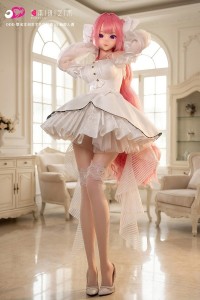 BCDOLL 63cm Eカップ 2.7kg 桃乐丝 Dorothyヘッド 肌色＆眼球色＆メイク＆ウィッグ＆衣装は宣材写真と同じ PU製ヘッド+シリコンボディラブドール