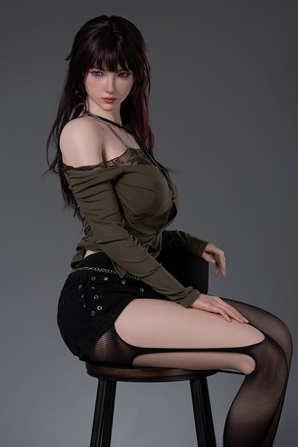 TOP-CYDOLL 168cm Fカップ Irisヘッド フルシリコン製ラブドール