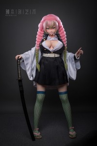 BCDOLL【OSシリーズ】155cm Iカップ O03 Lumina 卢米娜ヘッド（甘露寺蜜璃コスプレ）アニメ顔 フルシリコン製ラブドール