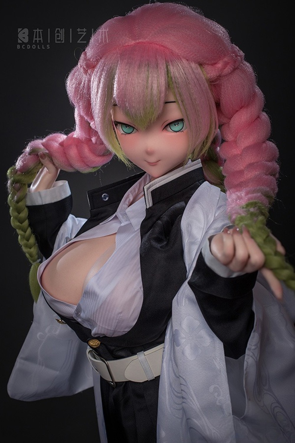 BCDOLL【OSシリーズ】155cm Iカップ O03 Lumina 卢米娜ヘッド（甘露寺蜜璃コスプレ）アニメ顔 フルシリコン製ラブドール