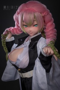 BCDOLL【OSシリーズ】155cm Iカップ O03 Lumina 卢米娜ヘッド（甘露寺蜜璃コスプレ）アニメ顔 フルシリコン製ラブドール