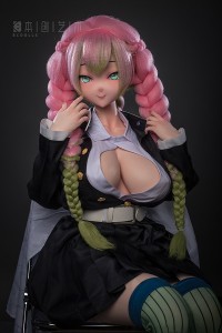 BCDOLL【OSシリーズ】155cm Iカップ O03 Lumina 卢米娜ヘッド（甘露寺蜜璃コスプレ）アニメ顔 フルシリコン製ラブドール
