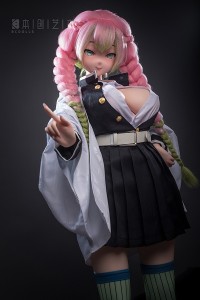 BCDOLL【OSシリーズ】155cm Iカップ O03 Lumina 卢米娜ヘッド（甘露寺蜜璃コスプレ）アニメ顔 フルシリコン製ラブドール