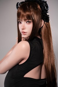 FUDOLL 165cm Jカップ 白桃（Baitao）頭部 リアル皮膚メイク付き 口開閉機能+リアル口腔付き 軽量版ボディ フルシリコン製ラブドール