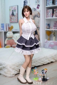 MMXDOLL 120cm Iカップ 夢越（Mengyue）ヘッド 超擬真肌テクスチャー フルシリコン製ラブドール