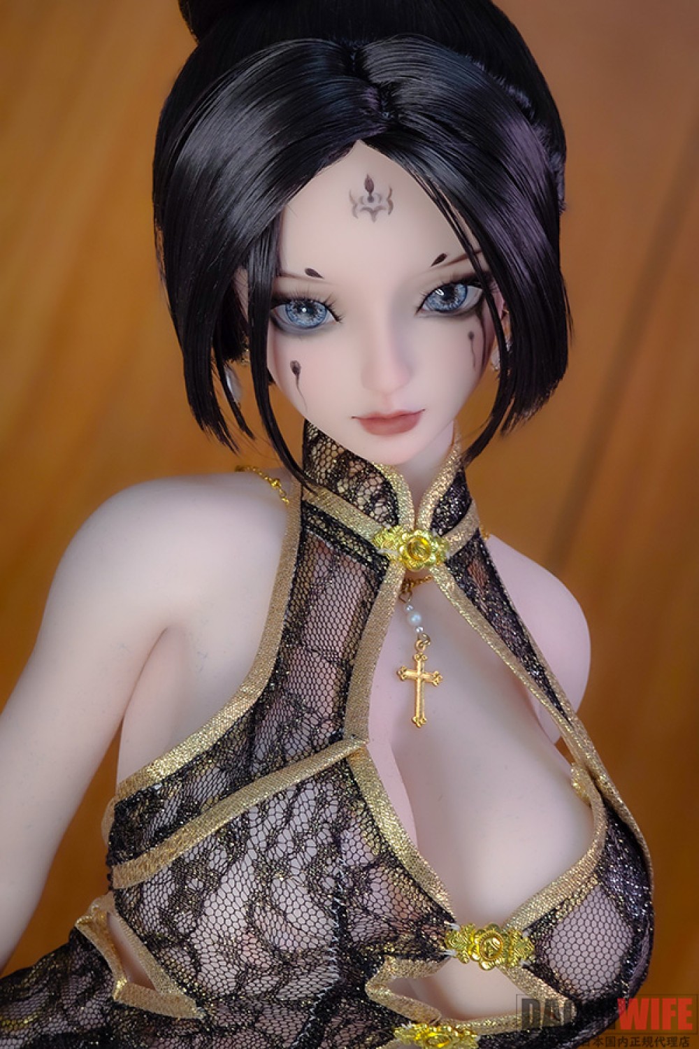 【即納・国内発送・送料無料】Mini Doll ミニドール セックス可能 60cm バスト大 蜘蛛精 ヘッド アニメ PVCヘッド+シリコンボディ ラブドール 収納が便利