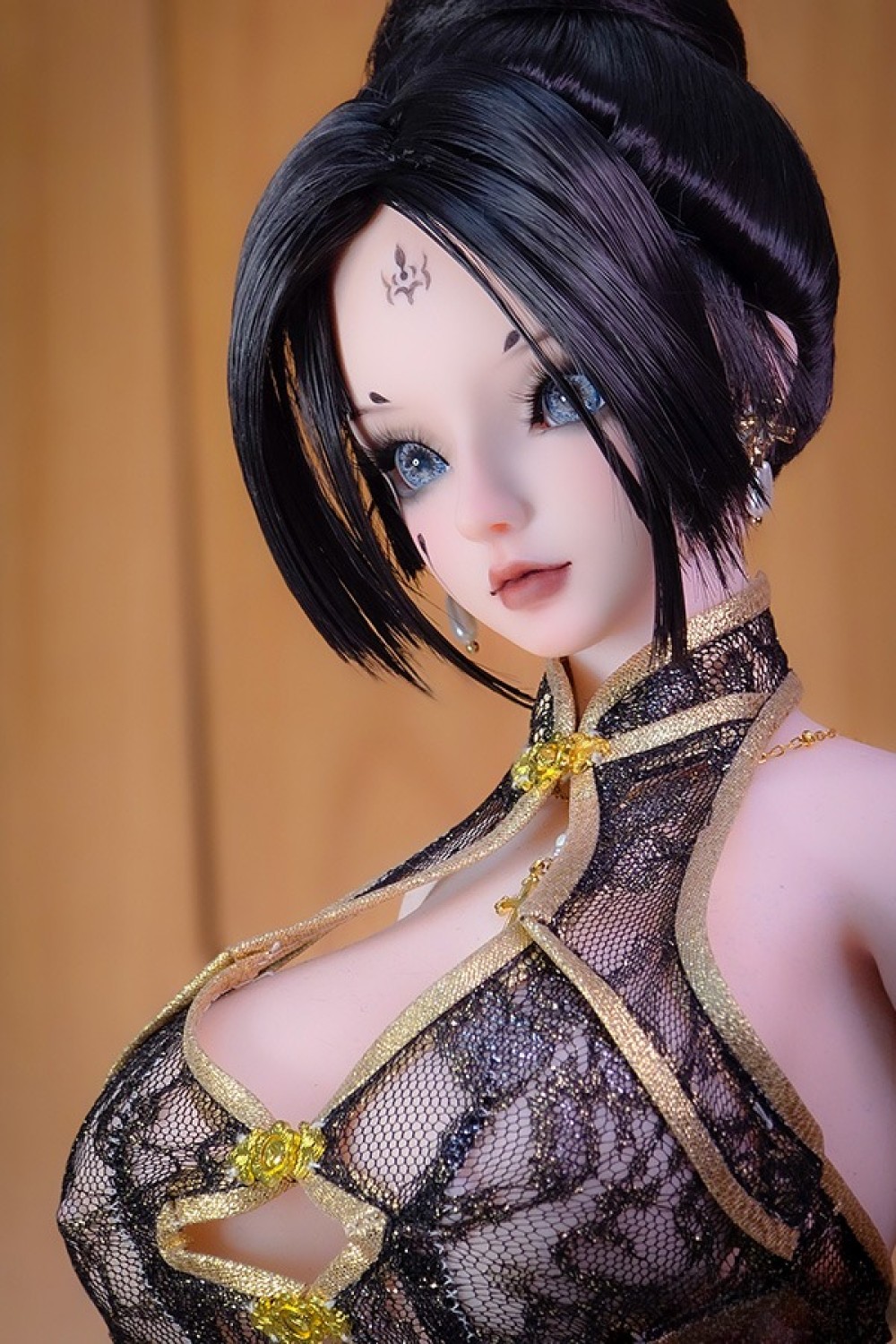 【即納・国内発送・送料無料】Mini Doll ミニドール セックス可能 60cm バスト大 蜘蛛精 ヘッド アニメ PVCヘッド+シリコンボディ ラブドール 収納が便利