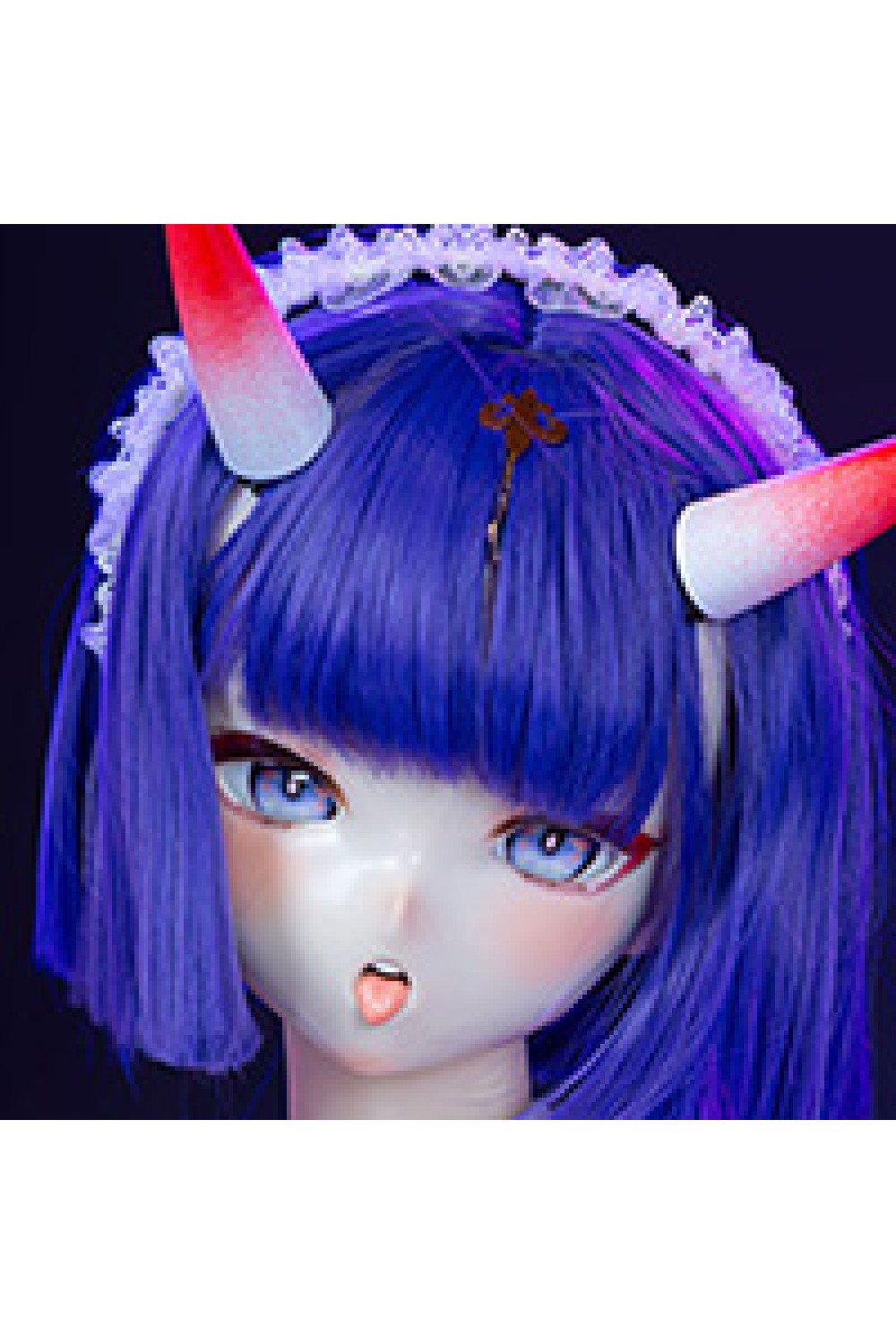 MW Girl 魔物姫 ヘッド単体 専用ページシリコン製 頭部単体 ウィッグ付属 アニメドール カスタマイズオーダー