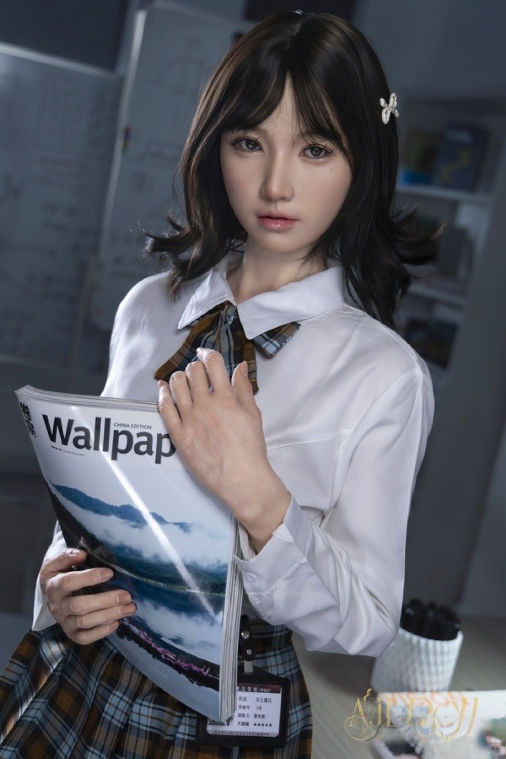AJLDOLL 164cm Gカップ 佳恬（Jiatian）ヘッド 超擬真肌テクスチャー 軽量化ボディ 掲載画像は ROS機能付き フルシリコン製ラブドール