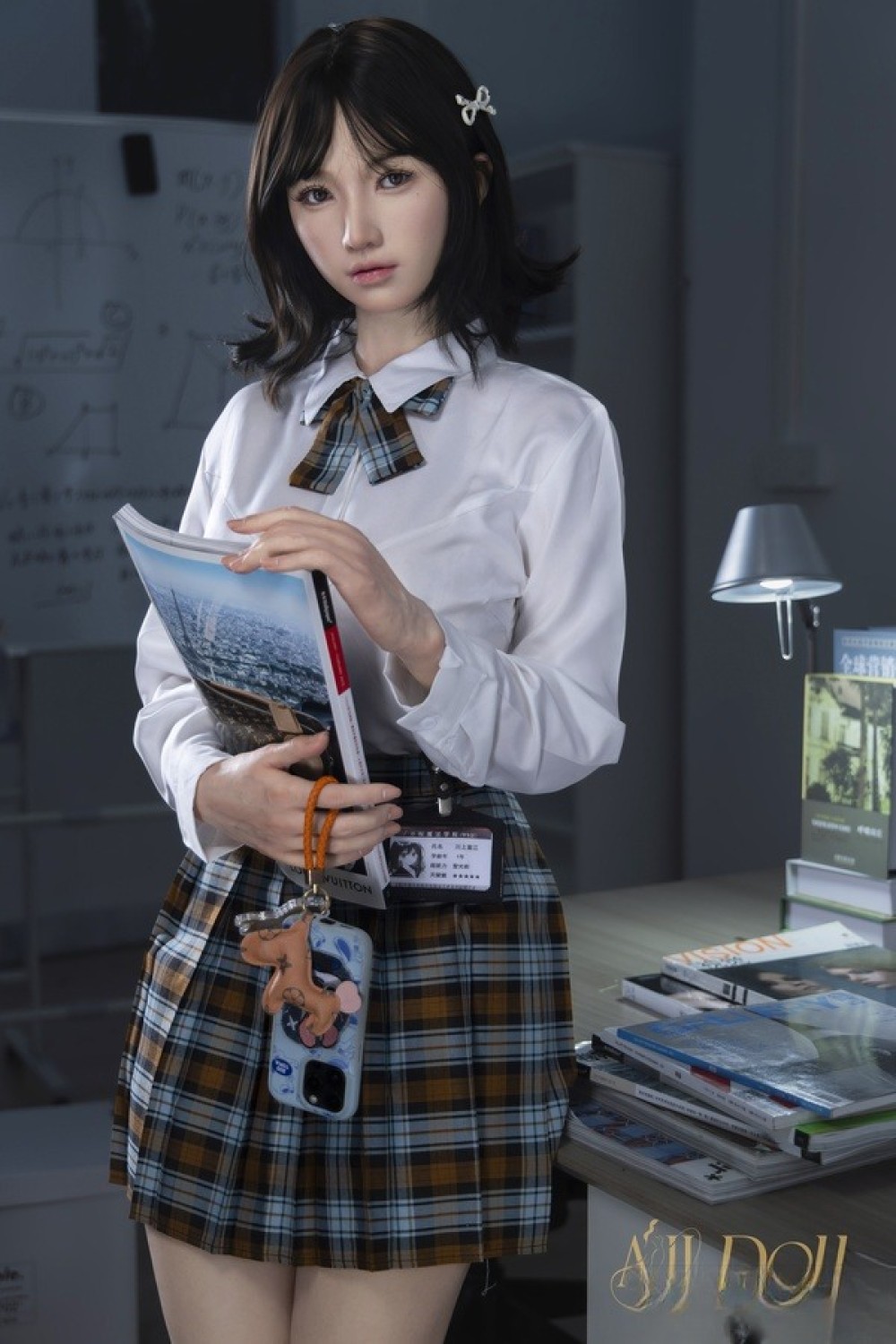 AJLDOLL 164cm Gカップ 佳恬（Jiatian）ヘッド 超擬真肌テクスチャー 軽量化ボディ 掲載画像は ROS機能付き フルシリコン製ラブドール
