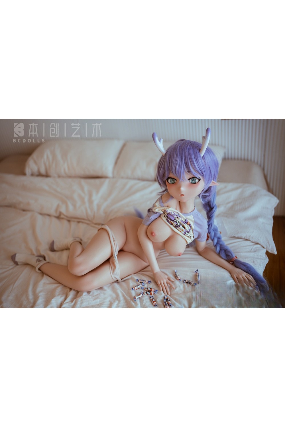BCDOLL【MSシリーズ】141cm Dカップ M03 ぶらこ（Burako）ヘッド アニメドール フルシリコン製ラブドール