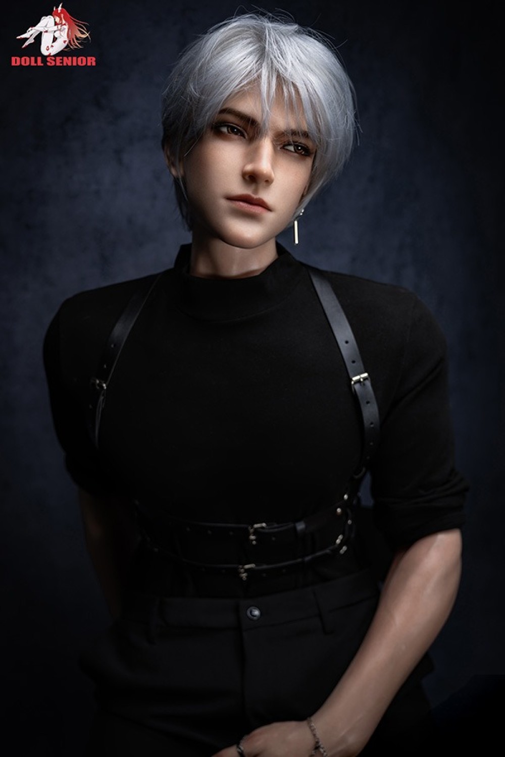 Doll Senior 185cm M01 白瑾 (Baijin)ヘッド 男性 着脱式ペニス仕様 フルシリコン製ラブドール