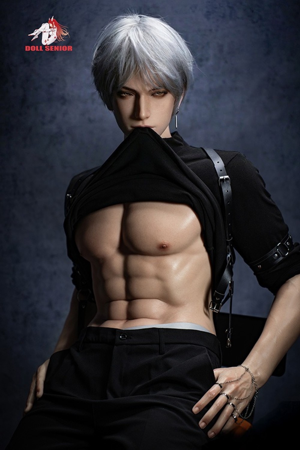 Doll Senior 185cm M01 白瑾 (Baijin)ヘッド 男性 着脱式ペニス仕様 フルシリコン製ラブドール