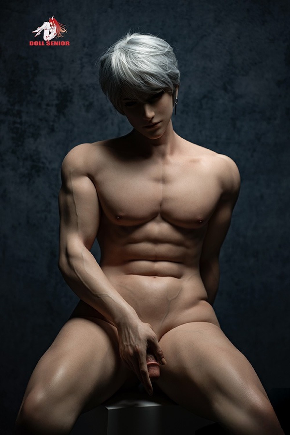 Doll Senior 185cm M01 白瑾 (Baijin)ヘッド 男性 着脱式ペニス仕様 フルシリコン製ラブドール