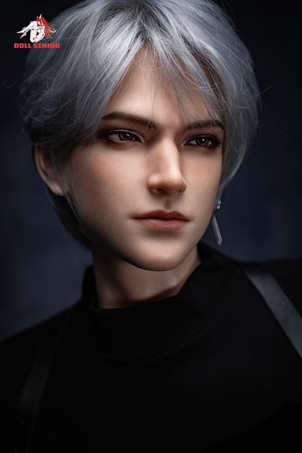 Doll Senior 185cm M01 白瑾 (Baijin)ヘッド 男性 着脱式ペニス仕様 フルシリコン製ラブドール