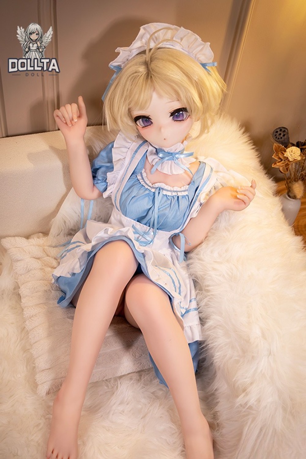 DOLLTA 132cm Bカップ 心陽 （Koharu）ヘッド アニメドール 衣装は宣材写真と同じ M16ジョイント シリコンヘッド＋TPE製ボディラブドール