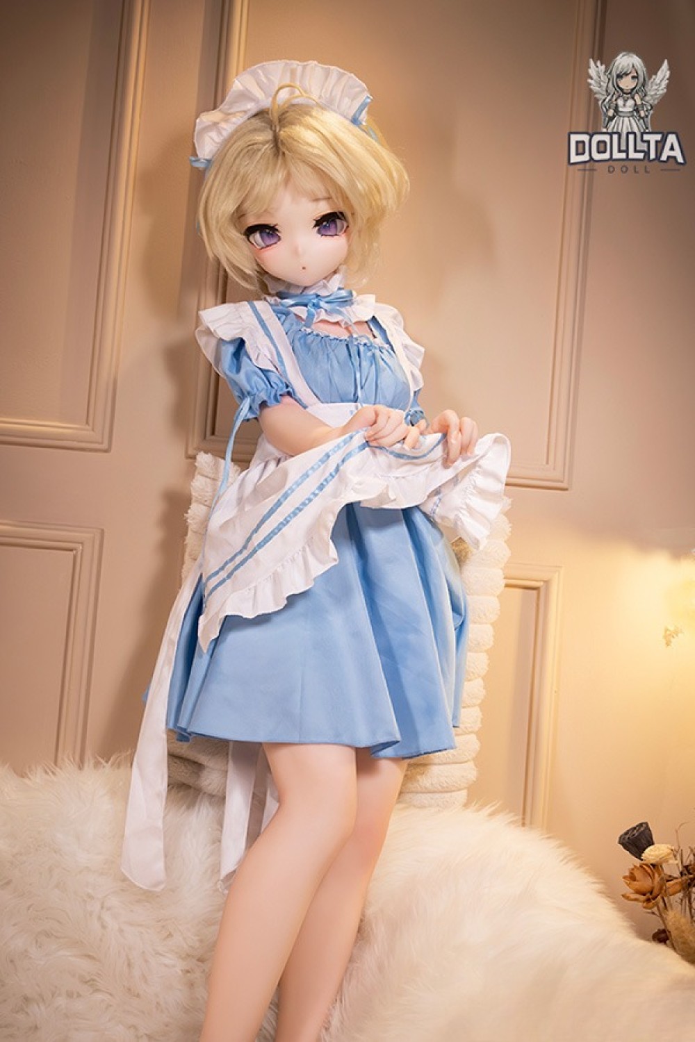 DOLLTA 132cm Bカップ 心陽 （Koharu）ヘッド アニメドール 衣装は宣材写真と同じ M16ジョイント シリコンヘッド＋TPE製ボディラブドール