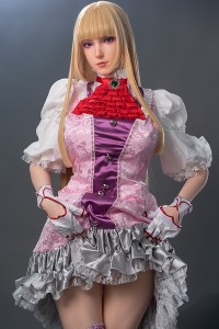 Game Lady 171cm Gカップ NO.37_1ヘッド Lili 掲載画像は硬めシリコン材ヘッド リアルメイク付き 眉毛とまつ毛植毛あり フルシリコン製ラブドール