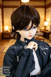 GUAVADOLL 155cm BJD02ヘッド 男性型 ソフトビニール PVC製ヘッド アニメ系ラブドール
