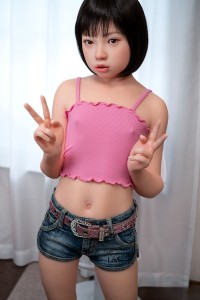 J-cute 128cm バスト平 AGB35楓（かえで）ヘッド 軽量ボディ LL団 ROS機能付き 掲載画像は フルシリコン製ラブドール