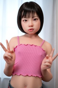 J-cute 128cm バスト平 AGB35楓（かえで）ヘッド 軽量ボディ LL団 ROS機能付き 掲載画像は フルシリコン製ラブドール