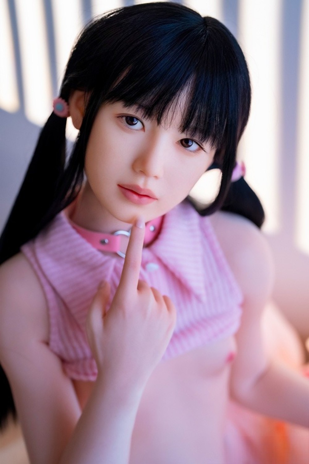 J-cute 149cm バスト平 AGD01ヘッド 澪（ミオ）掲載画像は フルシリコン製ラブドール