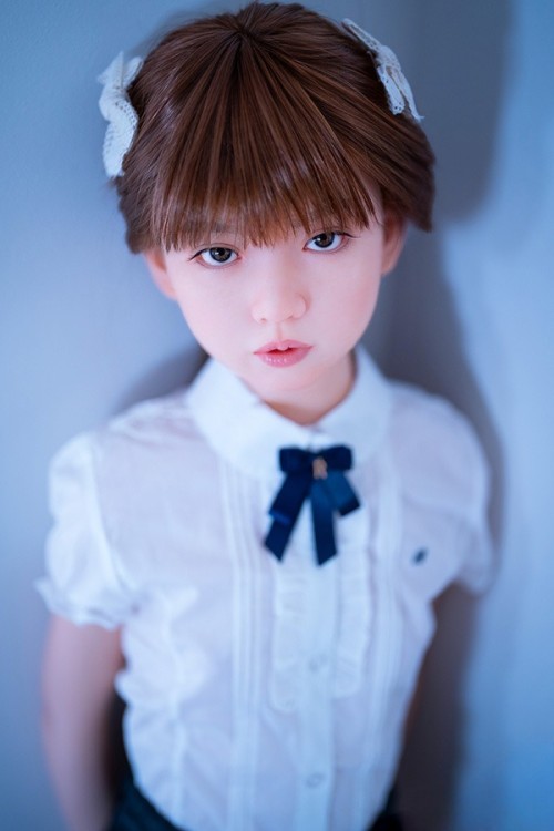 J-cute 137cm バスト平 AGB08 衣音ヘッド 掲載画像は フルシリコン製ラブドール